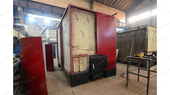 Котел КВр 0.9 МВт изготовление